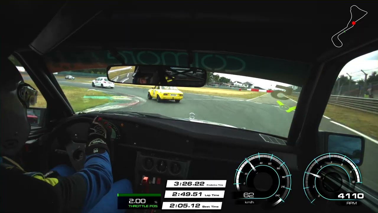 Zolder Supercar Madness YTCC race 1 Vienne met de MB 190