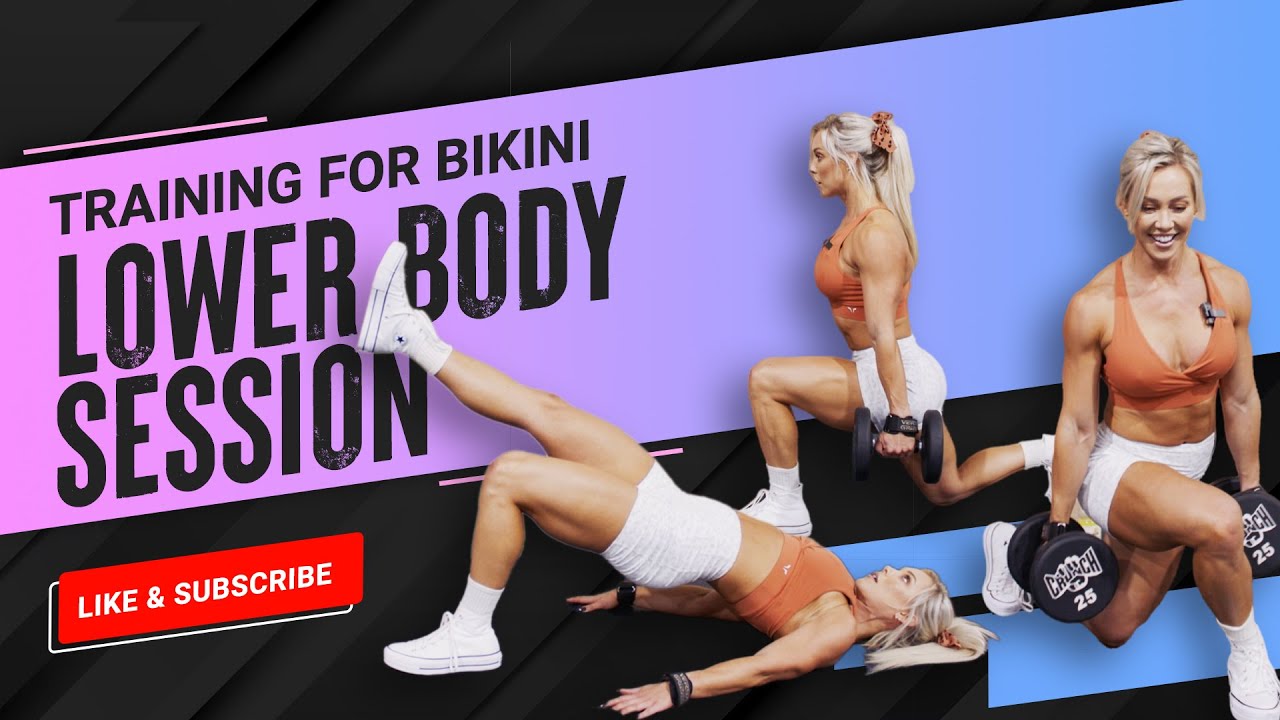 Lower Body Training for Bikini Pro | Holly T. Baxter | Biolayne