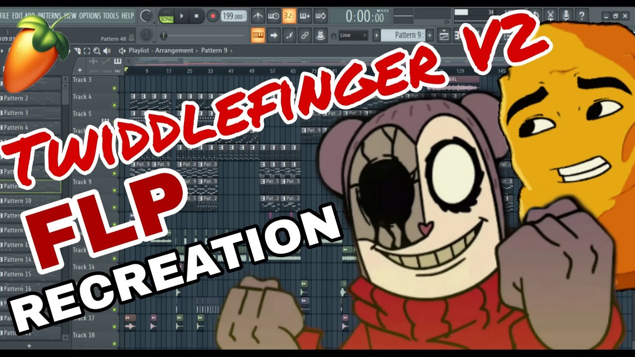 FNF TWIDDLEFINGER V2 FLP INSTRUMENTAL RECREATION