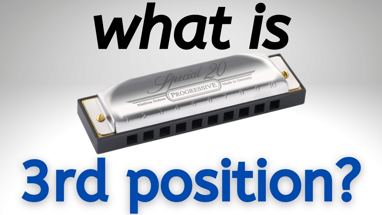 What is 3rd Position on Harmonica? | Slant Harp Positions Lesson