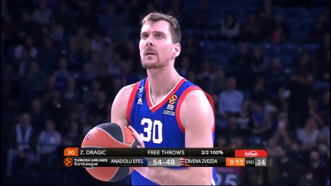 Zoran Dragic's Perfect 24 Points Against Crvena Zvezda