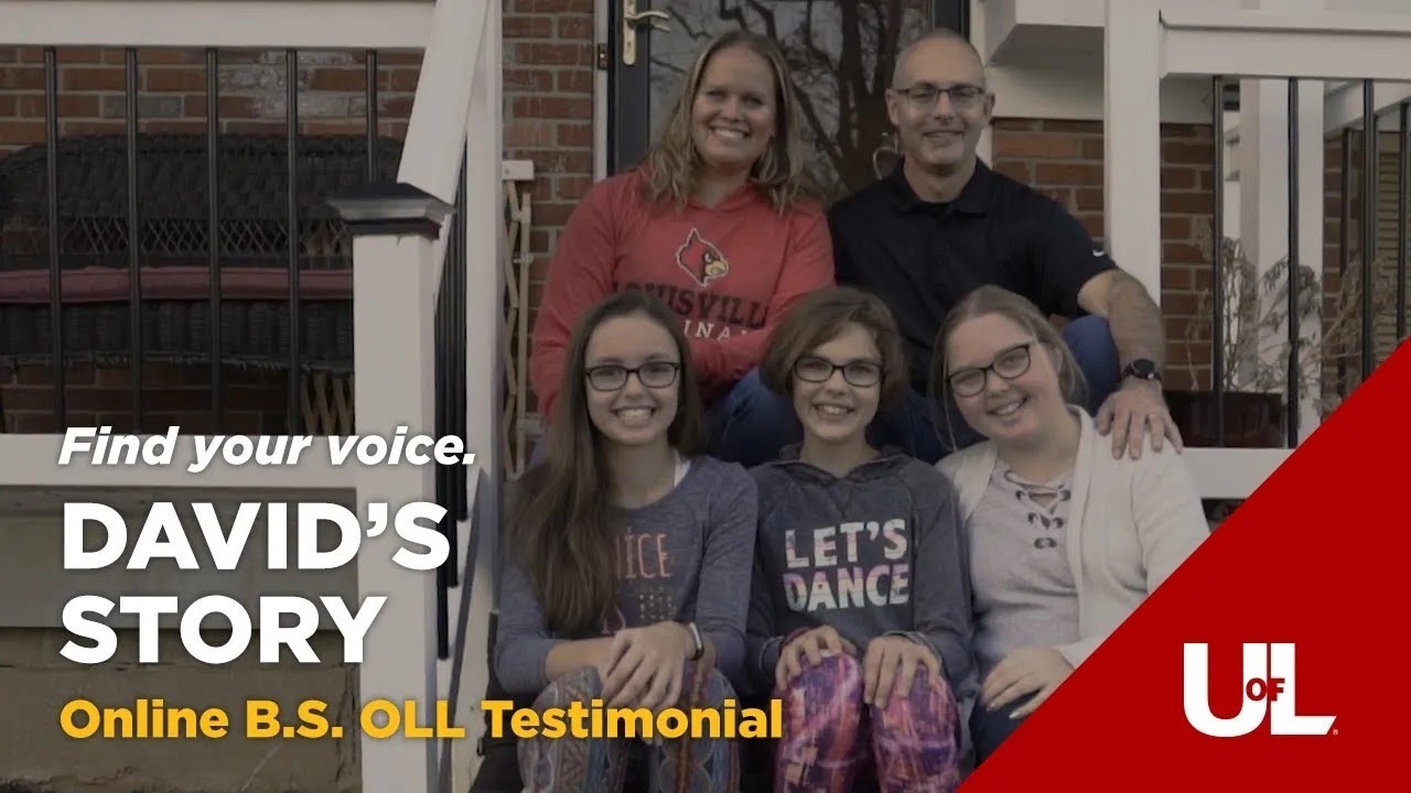 David's Story: Find Your Voice - Online Bachelor's in Organizational Leadership