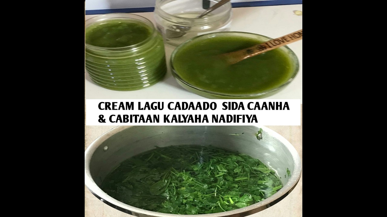 CREAM KU CADAYNAYA, NABRAHA WAJIGA KAA BAABI'INAYA SIDA FINDOOBKA, HAARAHA KAA DHAMAYNAYA