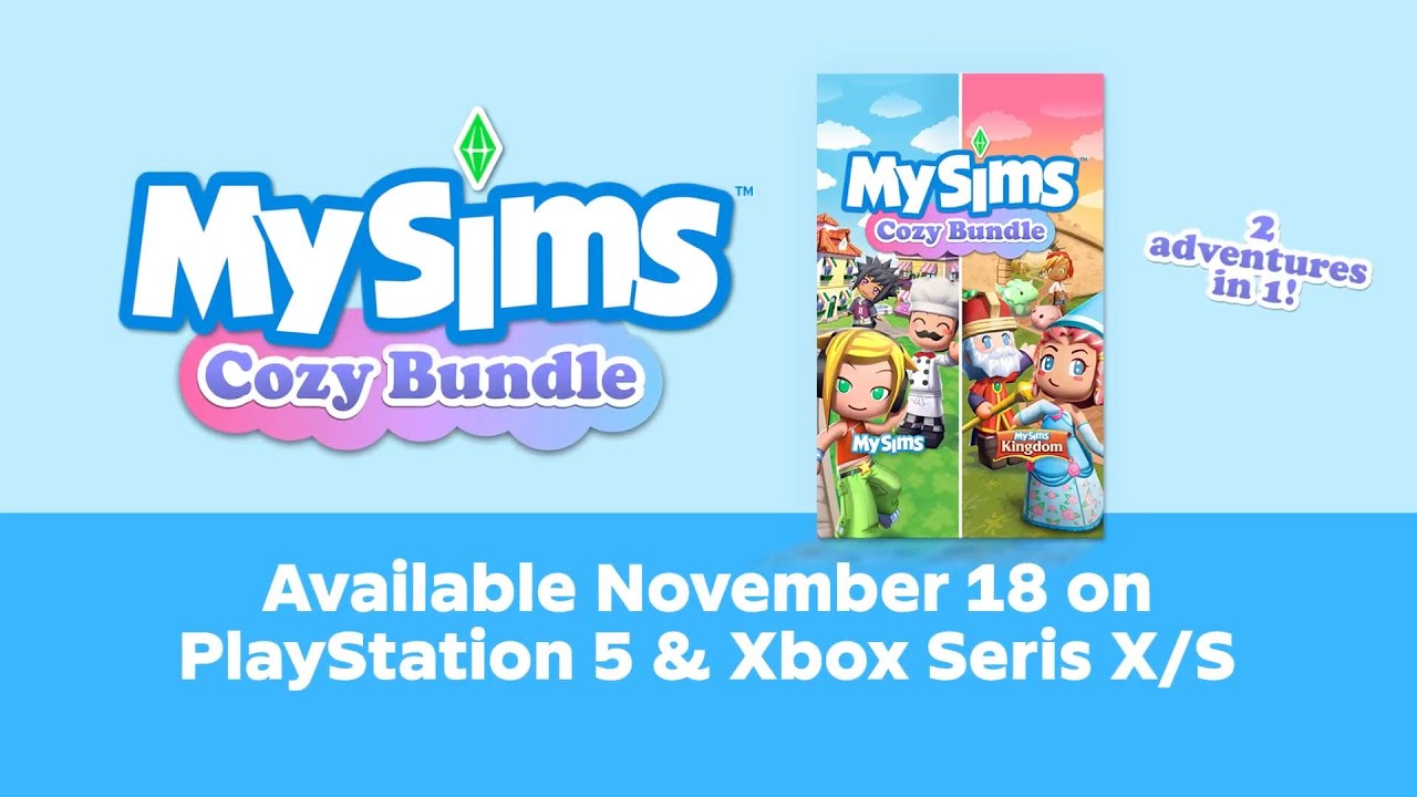 MySims: Cozy Bundle - PlayStation 5 and Xbox Series Announce Trailer