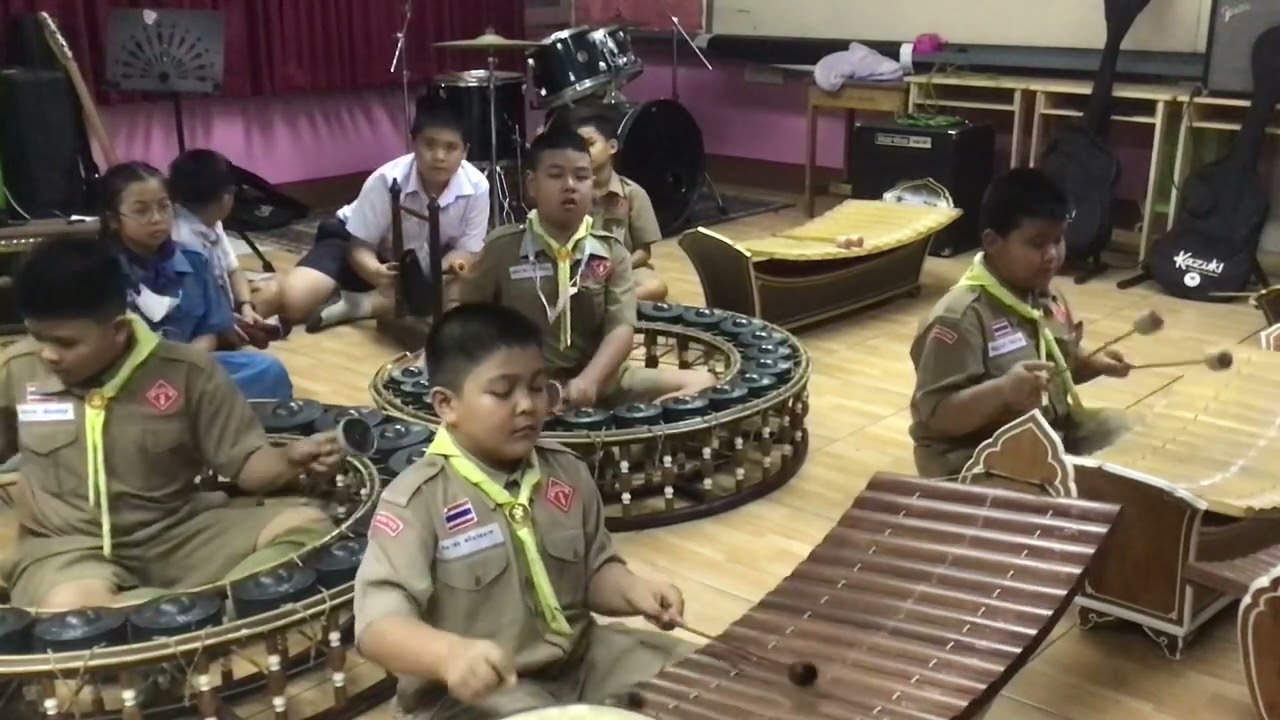 การแสดงดนตรีไทย เพลงจีนไจ๋ยอ จีนขิมเล็ก (ซ้อม)