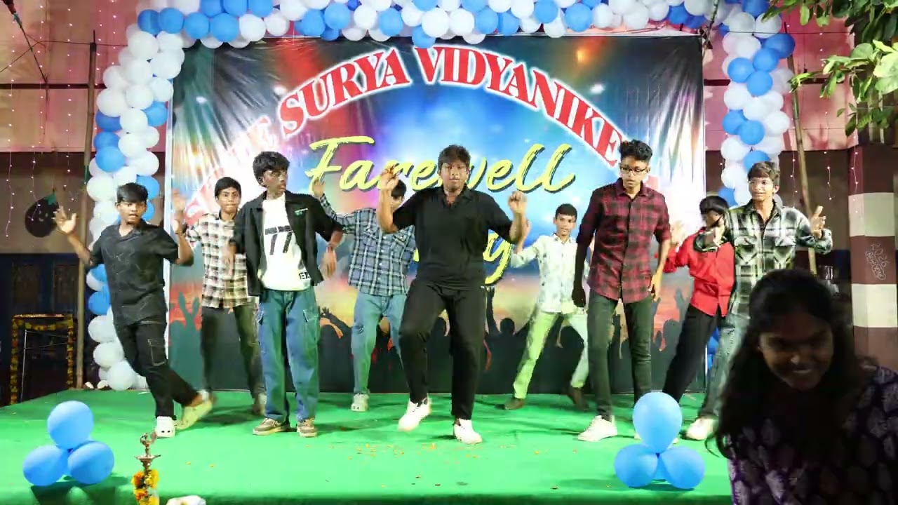 Dance by 9th boys