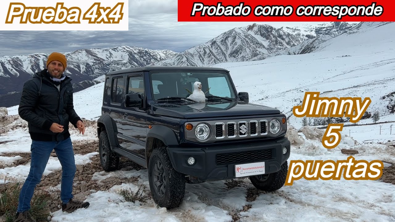 SUZUKI JIMNY 5 PUERTAS - Pruebas 4x4 y en ciudad.....¿vale la pena?💥💥