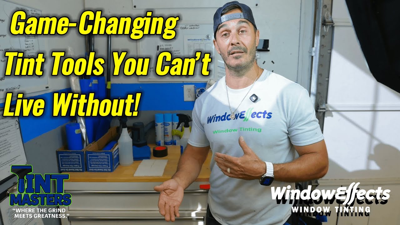 MUST Have Tools For Tinting Windows!