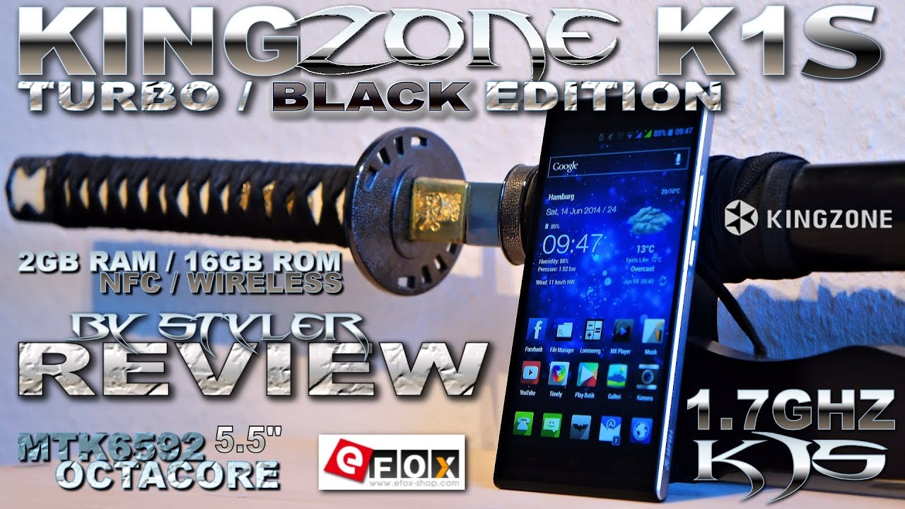 Kingzone K1 Turbo Black (K1S) [REVIEW INDEPTH] MTK6592 1.7GHz Octacore, 2GB RAM+16GB ROM