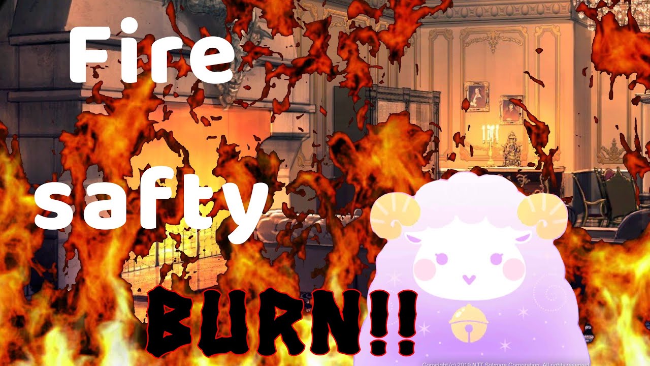 Obey me! script text (Fire safty) Last