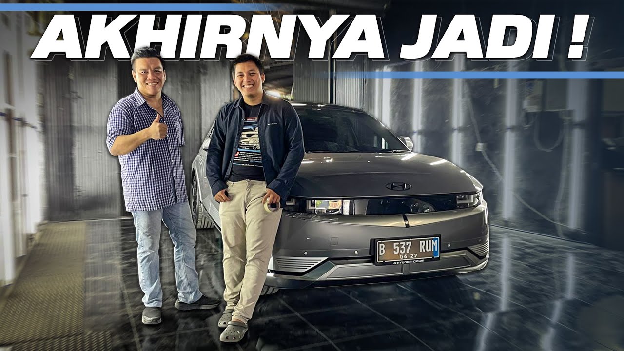 HYUNDAI IONIQ5 AKHIRNYA SELESAI JUGA DARI BENGKEL BODY REPAIR