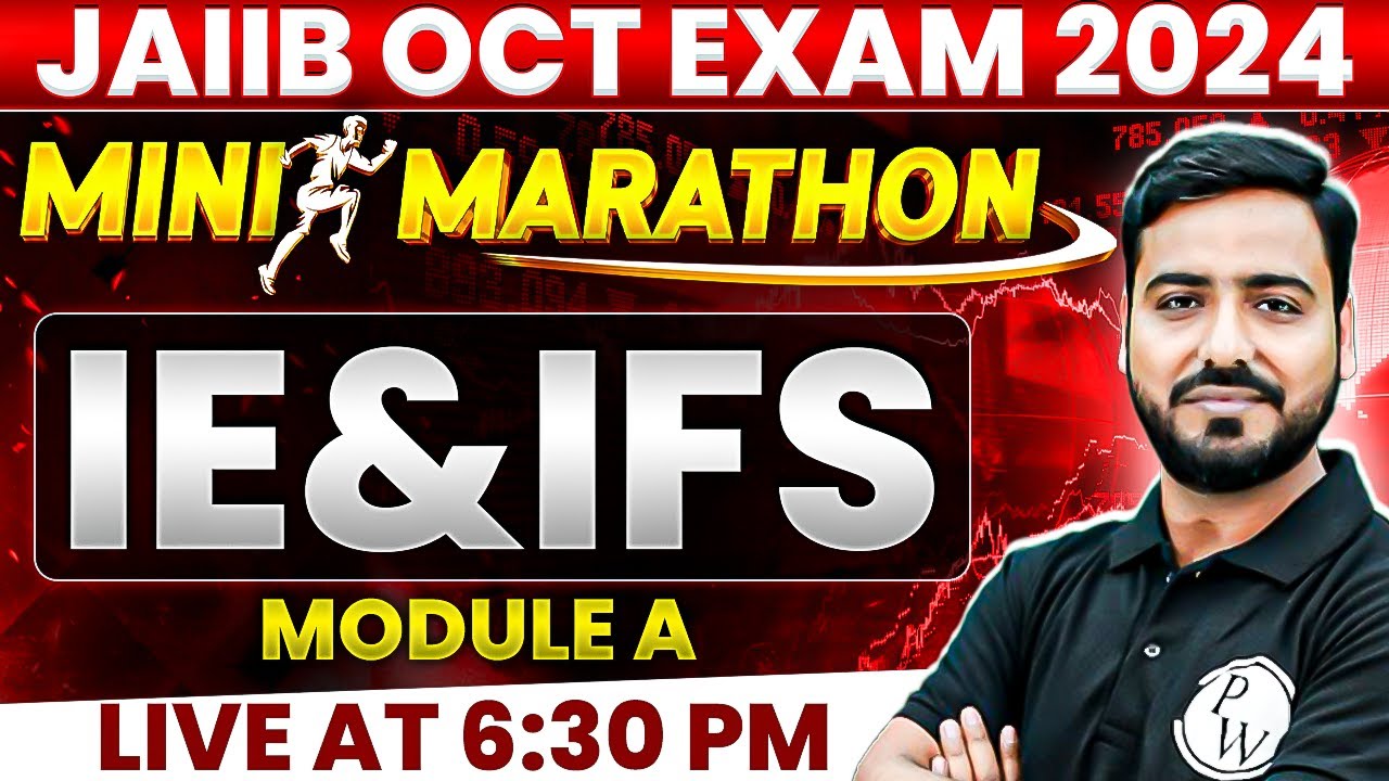 JAIIB IE and IFS Mini Marathon | JAIIB IE and IFS Module A | IE and IFS Marathon | by Ashish Sir