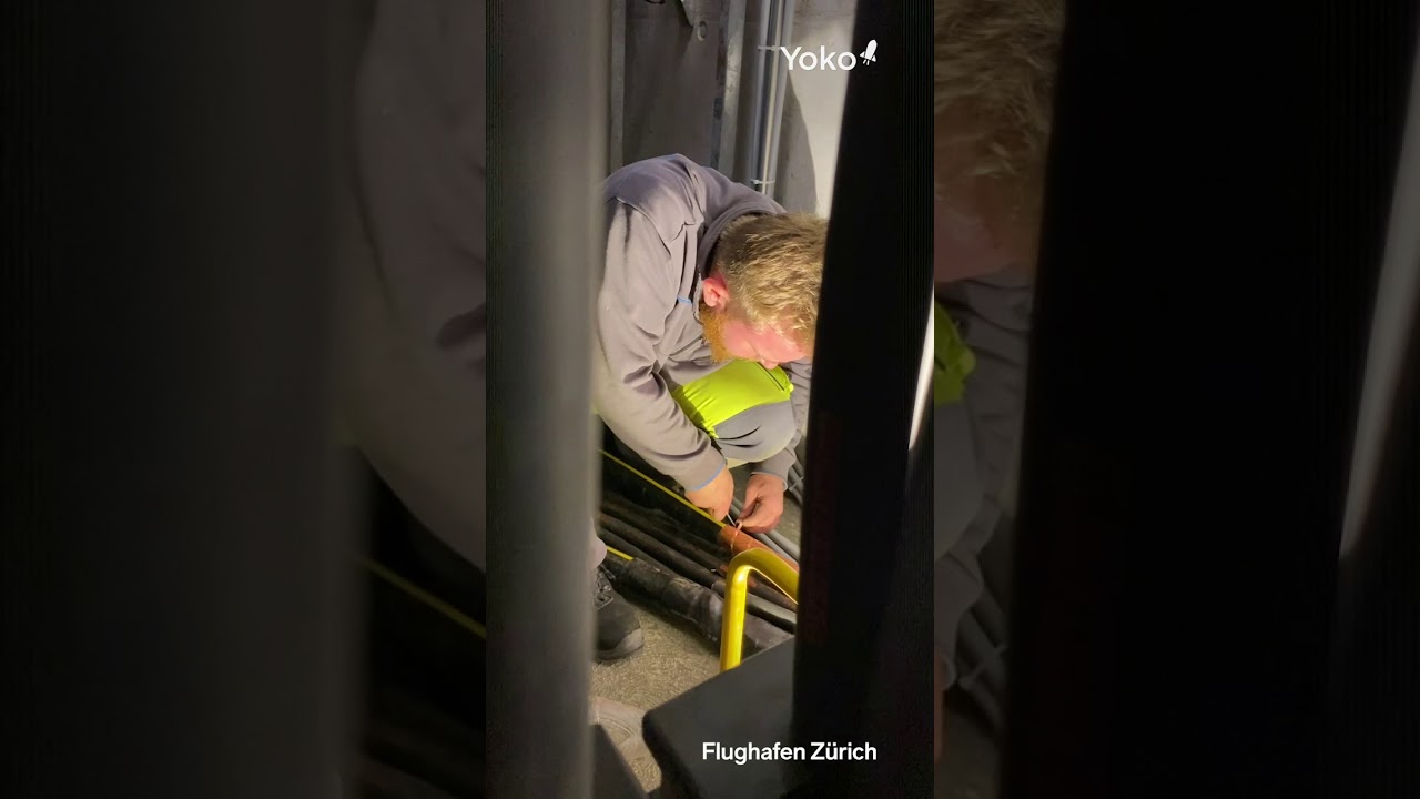 Berufsbild Netzelektriker/in bei der Flughafen Zürich AG