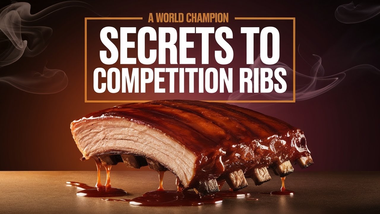 Competition BBQ Ribs with the World Champion
