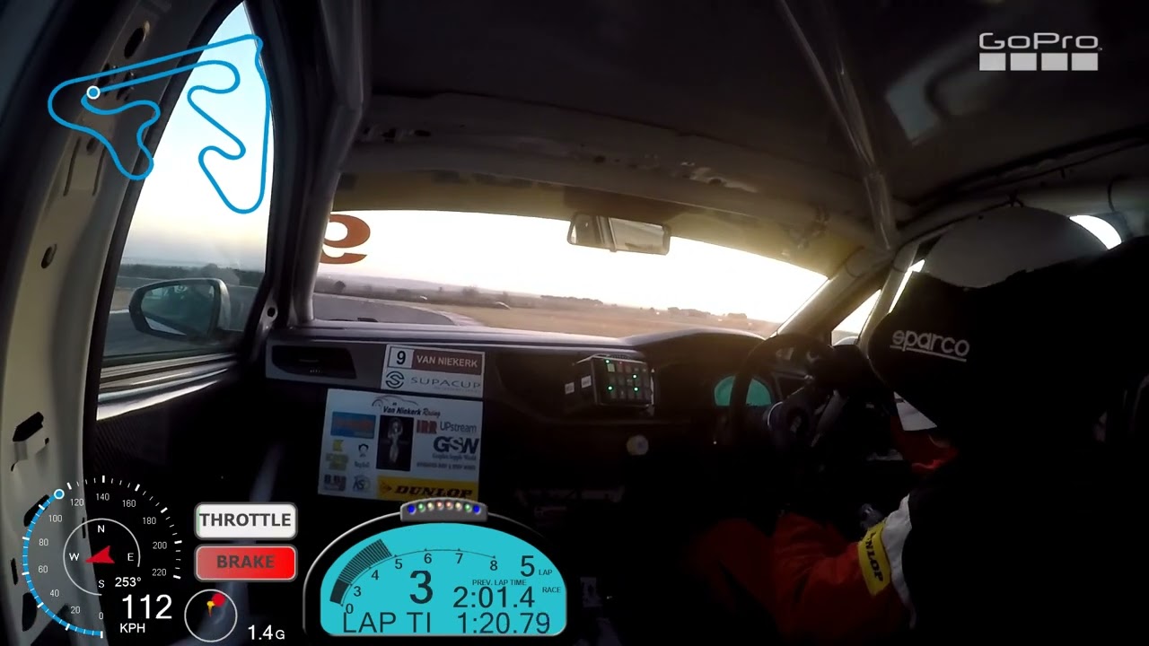 Lap with Danie Van Niekerk around Redstar Raceway - Extreme Festival