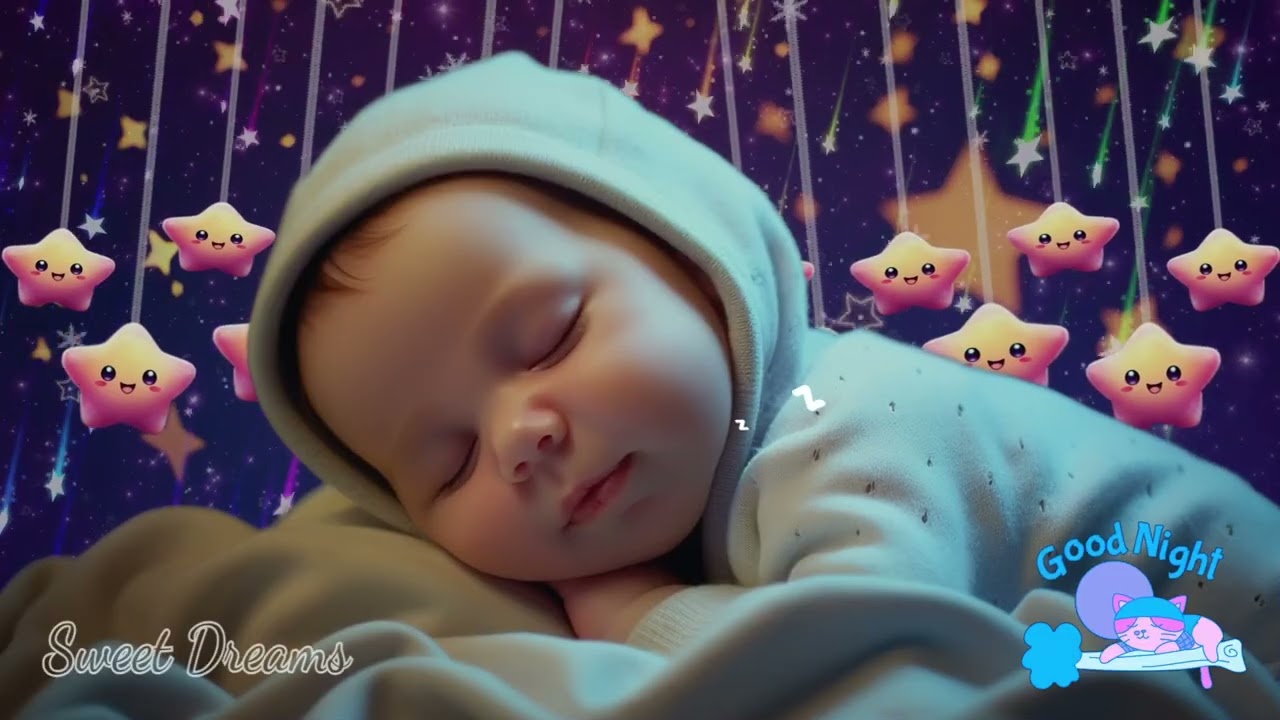 Baby Sleep Music 🍼 Sleep Instantly in 3 Minutes 💖 Gentle Mozart & Brahms Lullabies