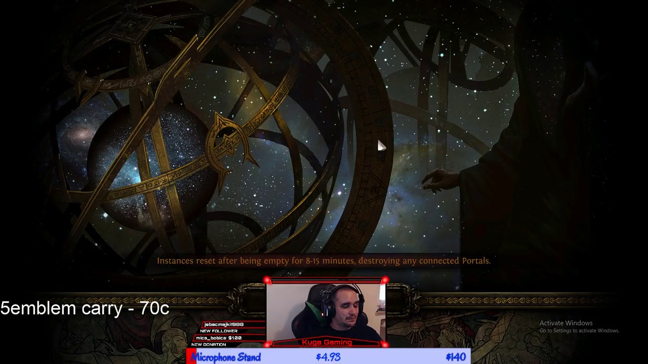 path of exile loot from 1440 glacier map and profit