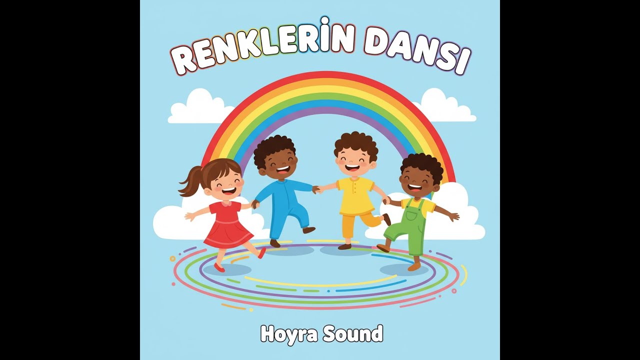 Renklerin Dansı 🌈 Çocuklar İçin Renkleri Öğrenme Şarkısı - Hoyra Sound