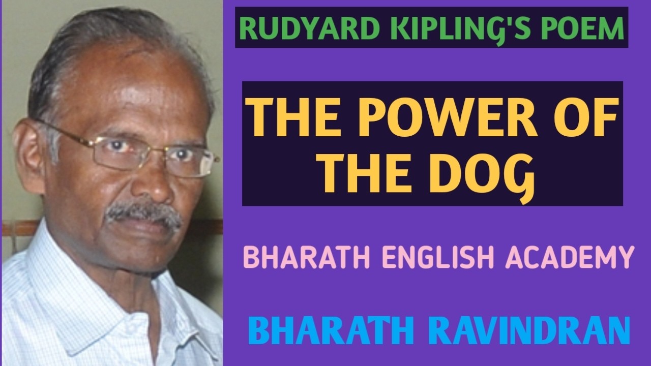 The Power of the Dog by Rudyard Kipling / in Tamil / Bharath Ravindran / Bharath English Academy