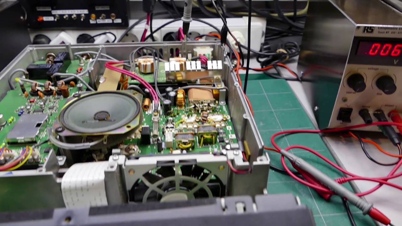 Icom IC 746 con potenciometro dañado    y su solucion