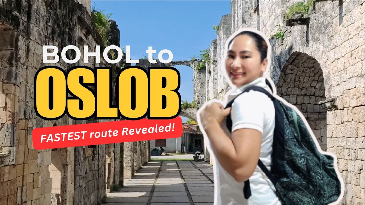 [Eng. Sub.]The fastest way to get from Bohol to Oslob+Travel Tips 2025