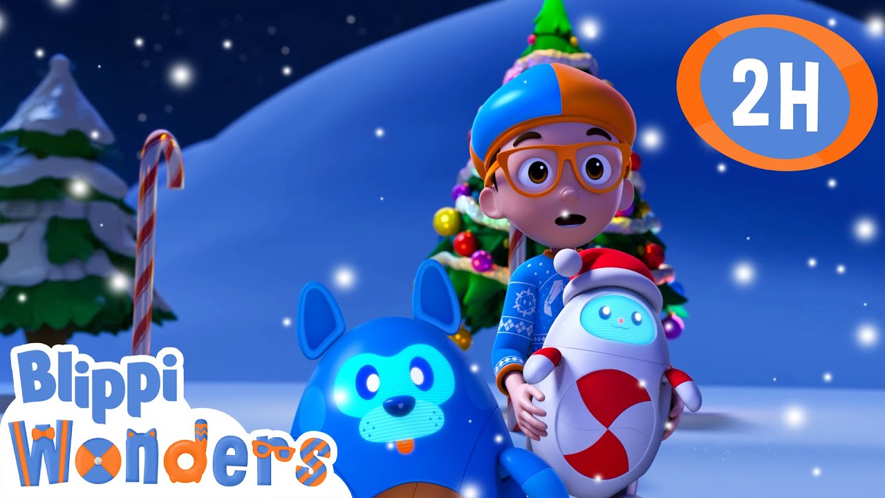 Blippi Saves Christmas | Blippi Wonders | Moonbug Kids - Play and Learn
