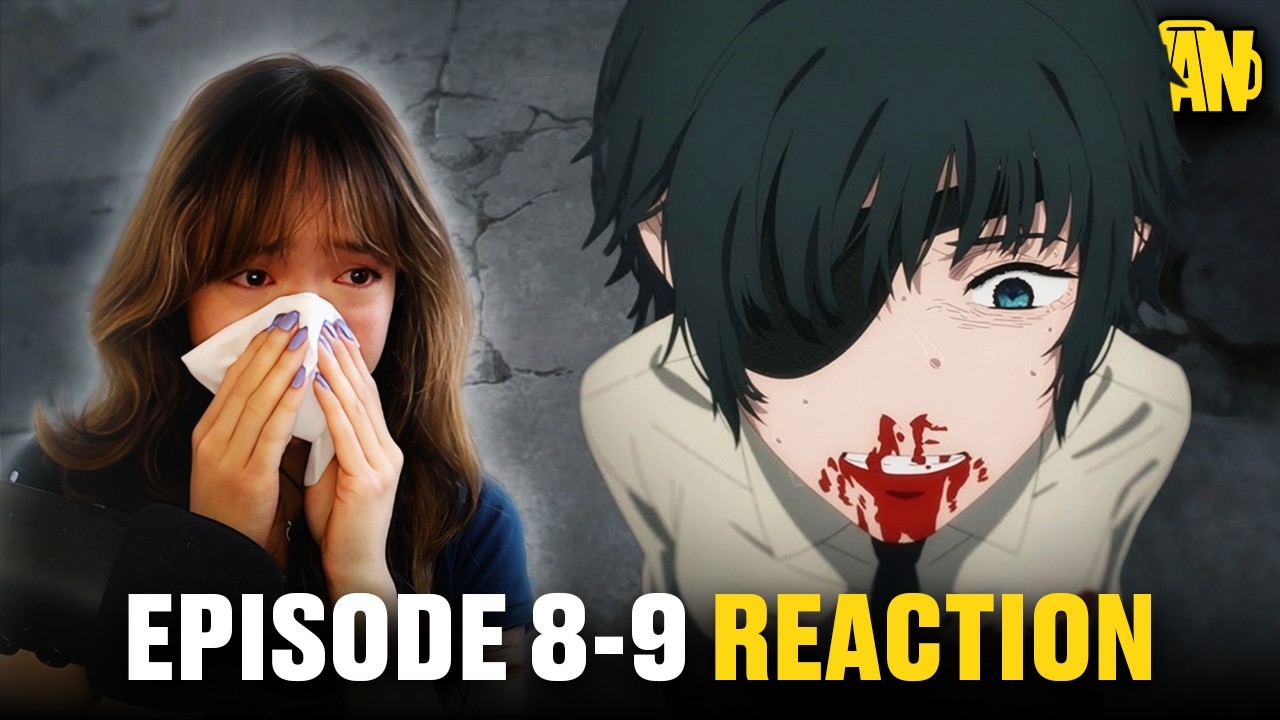 Chainsaw Man just BROKE me... | Chainsaw Man Ep 8 & 9 REACTION
