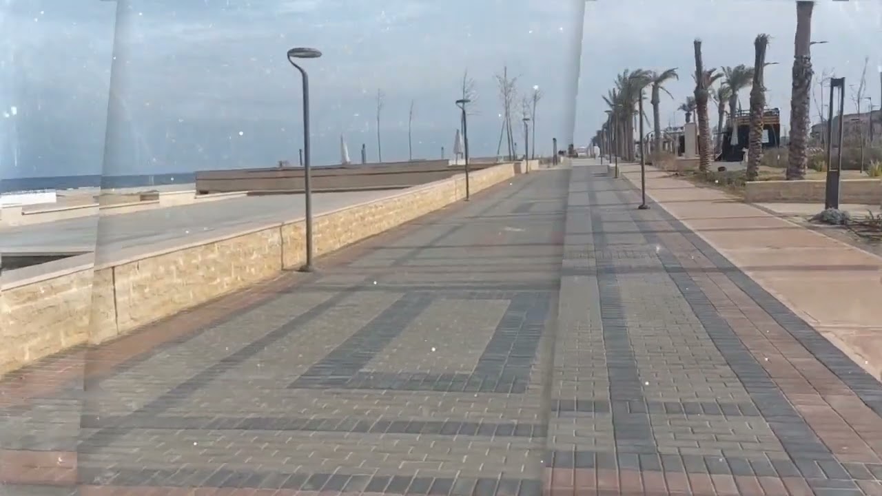 كورنيش المنصورة الجديدة (جولة في شواطئ المنصورة الجديدة )