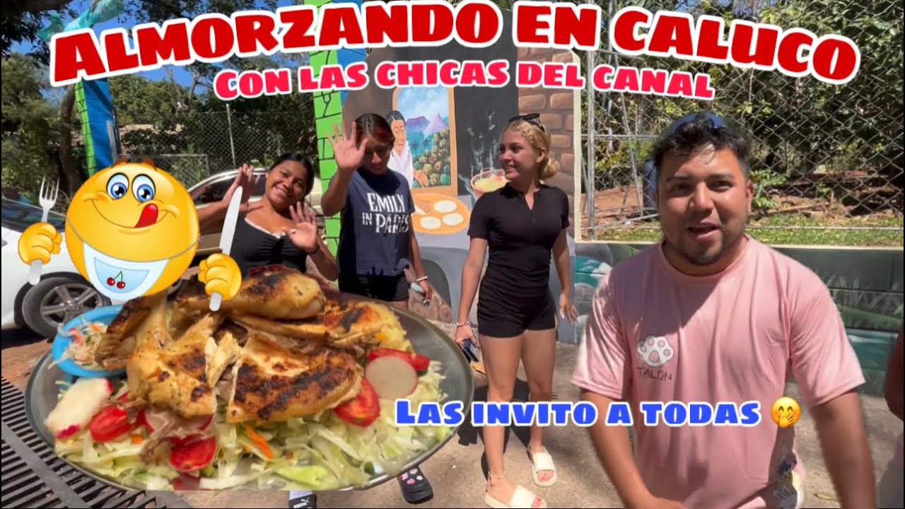 Memo y las chicas van a almorzar 🤭 encontramos a nuestra familia en caluco 😱