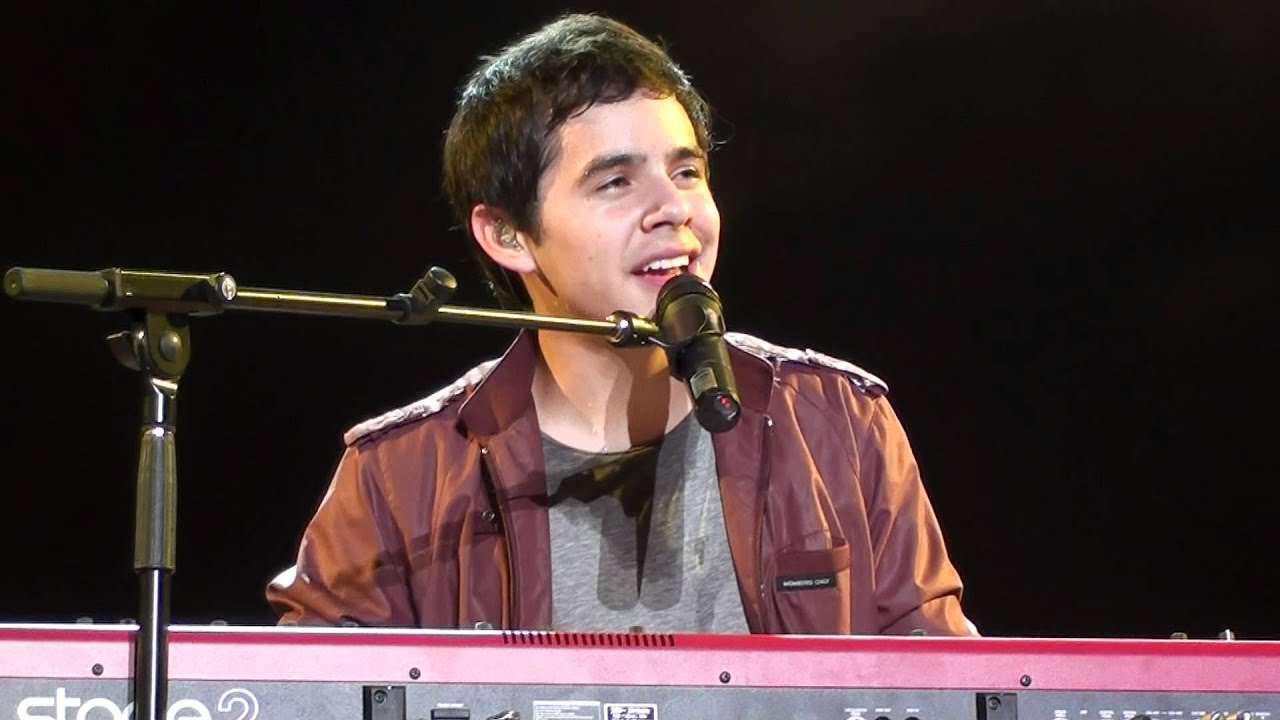 David Archuleta Thousand Miles, Live Kuala Lumpur, 26th July 2011