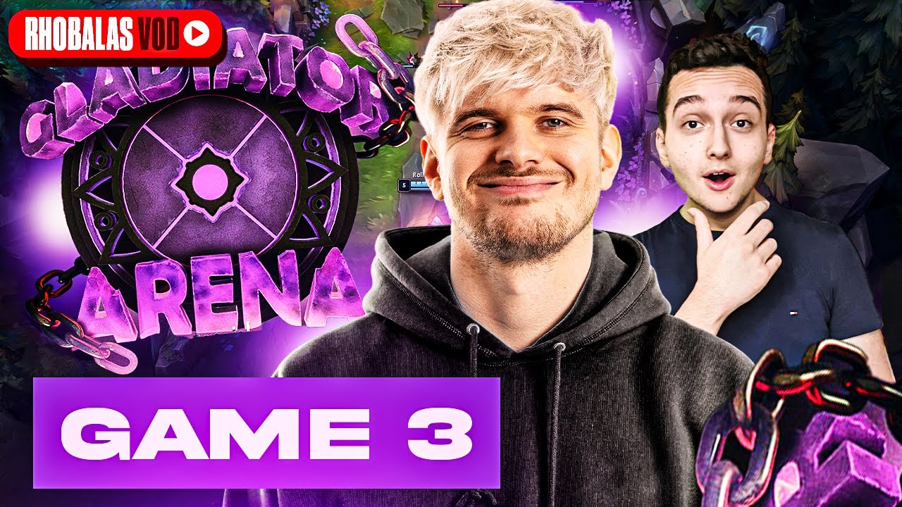 GLADIATOR ARENA - 1K€ CASHPRIZE - DUO AVEC STREY - GAME 3