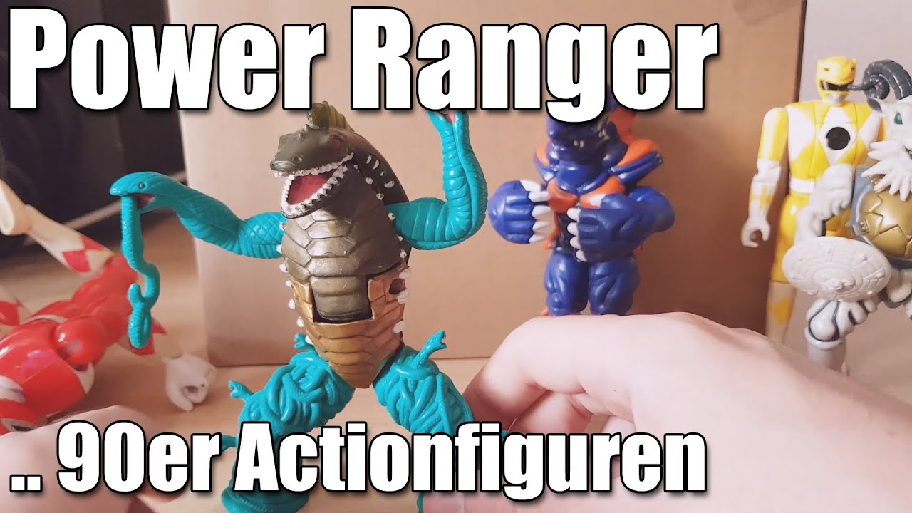 Power Ranger, 90er Action Figuren aus meiner Kindheit
