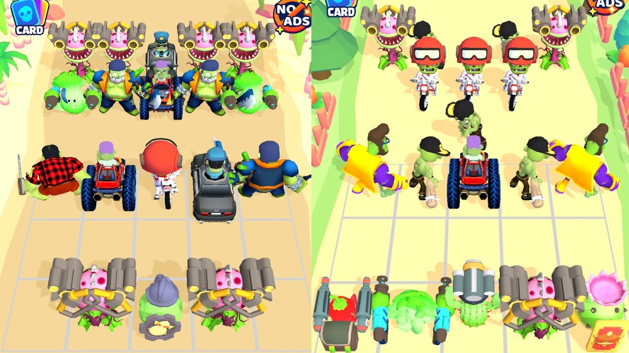 Merge Monster Plants Master - Merge plants Idle Zombie 3D, Merge Battle, Max Level Gameplay