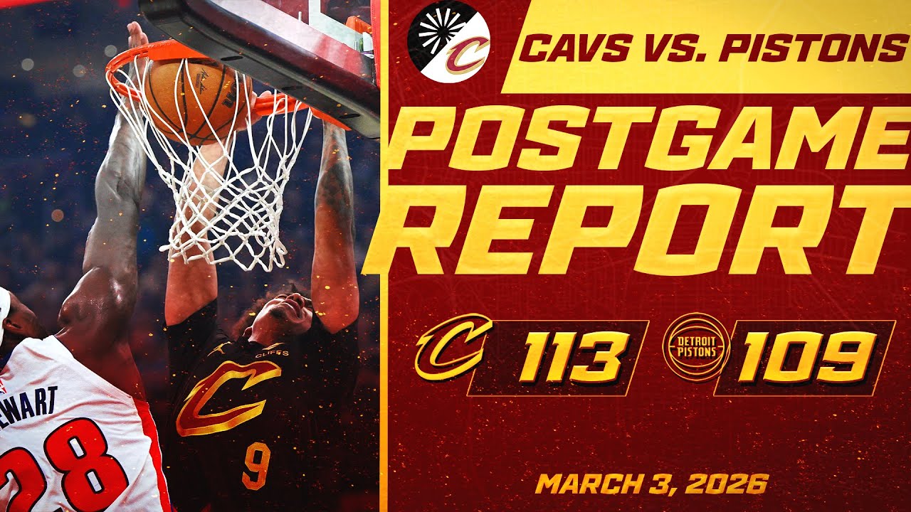 SHORTHANDED STATEMENT: Cleveland Cavaliers Outlast Detroit Pistons 113-109 in Playoff Preview