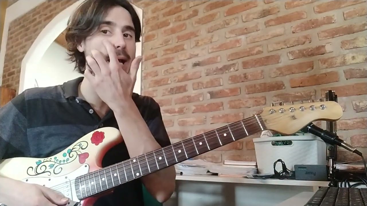 EN CLASE DE GUITARRA: El pibe de los astilleros (SOLO SAXO) Patricio rey y sus redonditos de ricota