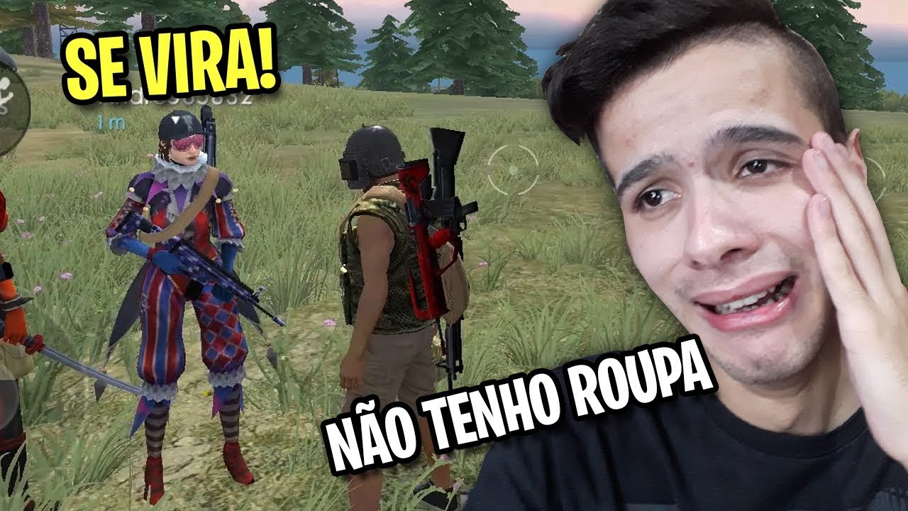 FINGI SER POBRE E CHOREI AO SER HUMILHADO NO FREE FIRE (Emocionante)