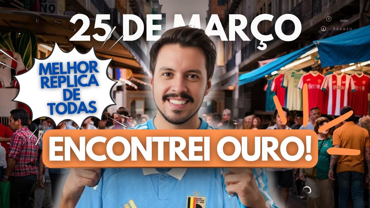 Loucura! Parece camisa de futebol original! Você consegue notar a diferença?!