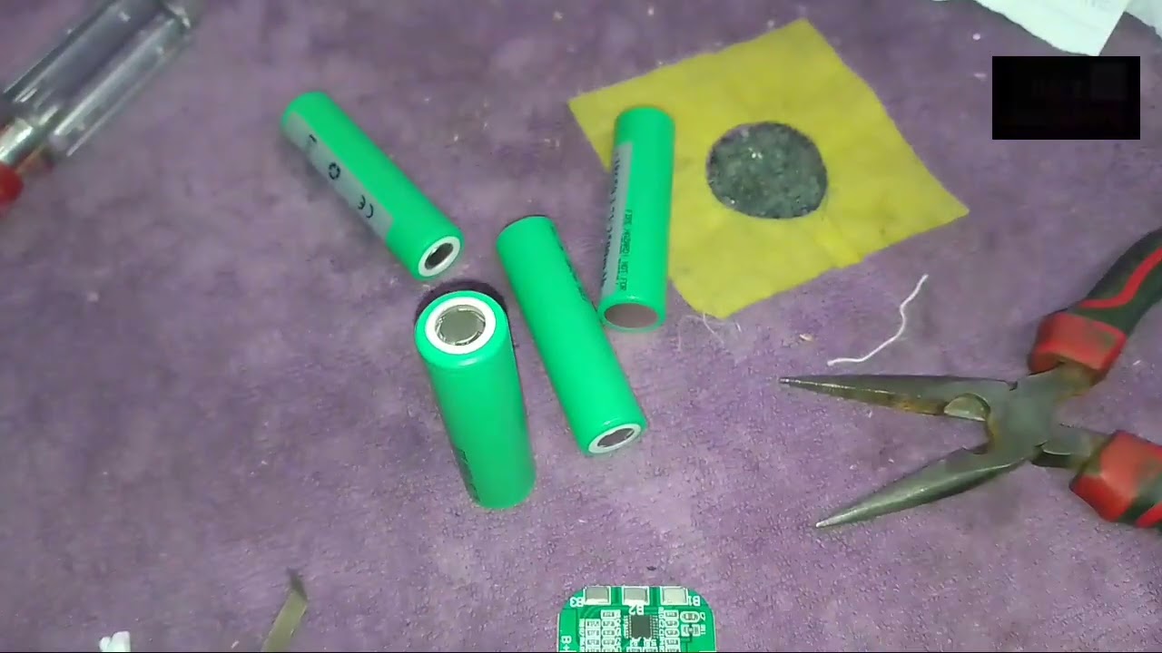 Cómo reparar una batería de litio de robot aspiradora  -fabricar un bms