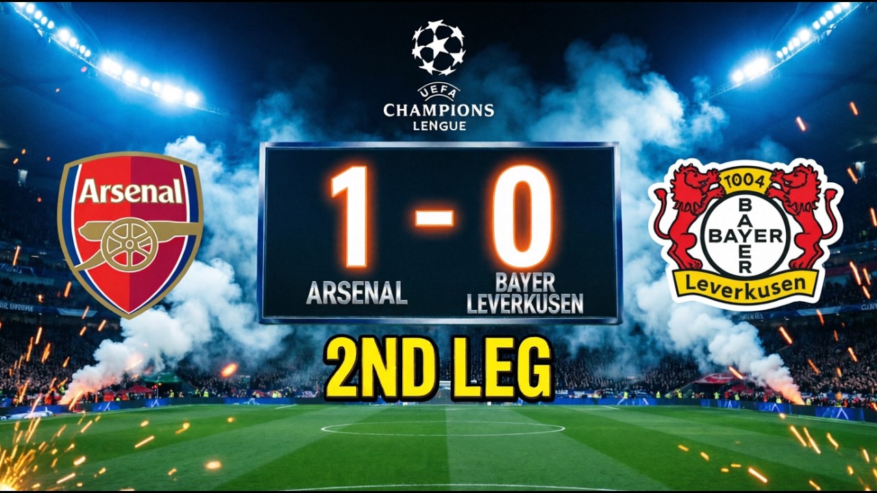 Arsenal vs Bayer Leverkusen 2nd Leg 🔥 | UEFA Champions League 2026 | Full Match Preview & Prediction