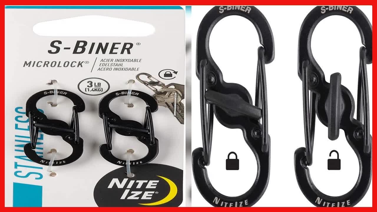 Secure Your Keys Effortlessly with Nite Ize S-Biner MicroLock