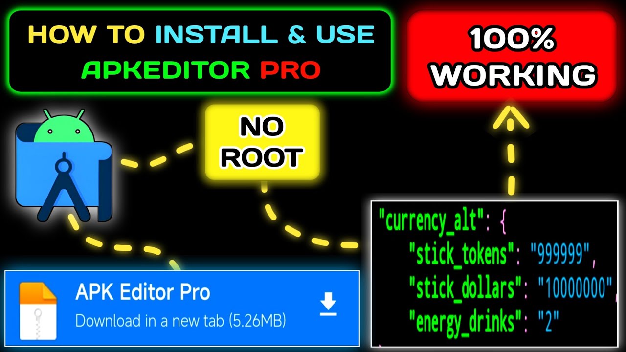 How to Install Apk Editor Pro & Use It Properly || No Root || 2025
