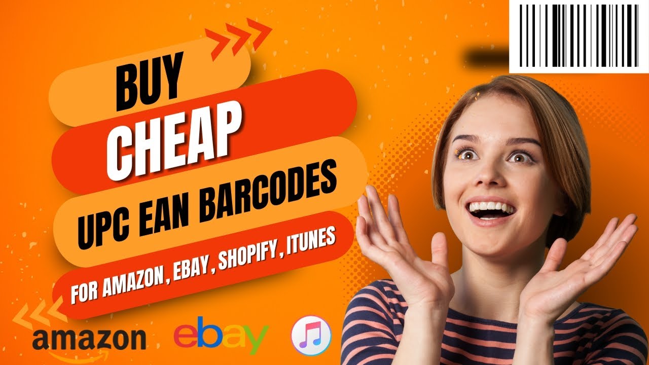 BUY UPC EAN BARCODES FOR AMAZON, SHOPIFY, EBAY, ITUNES - BUY BARCODES CHEAP AND AFFORDABLE ONLINE