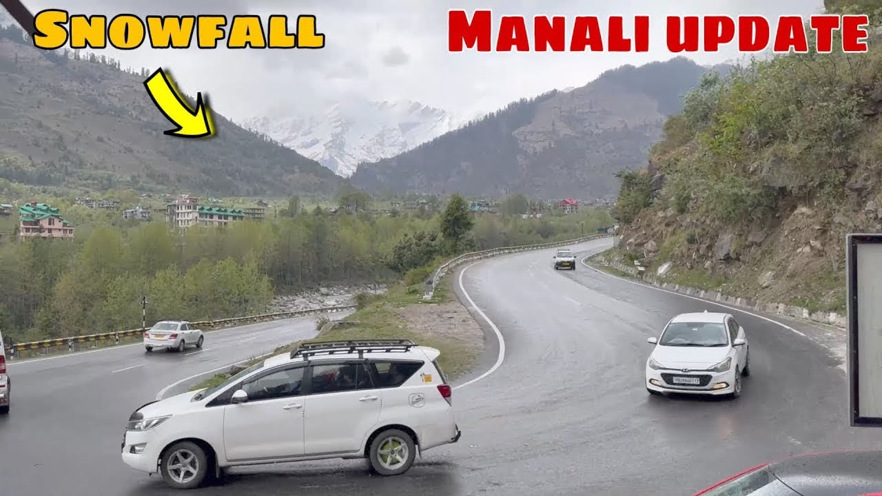 Current Weather update in Manali | Is there snowfall? | Snowfall in Manali