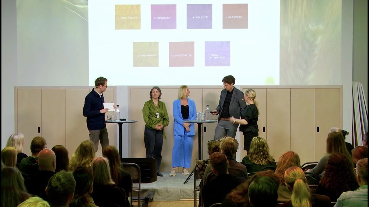 Neuroarkitektur och bostadsgårdar - seminarium och rapportsläpp