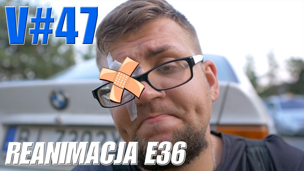 BMW E36 - Reanimacja - BLACHARKA 4 - BMW chciało mnie zabić/ stan prawie zamknięty / próg i błotnik