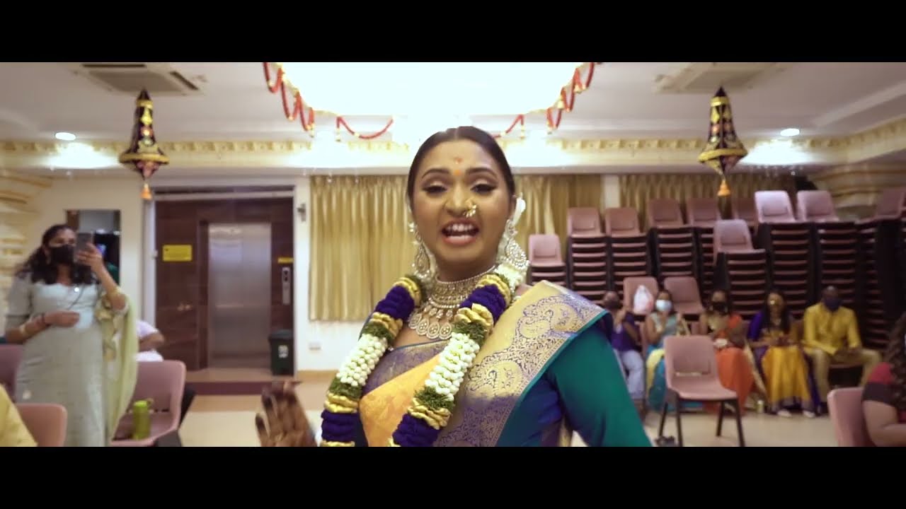 Durga's Dance Walk In | Singapore Indian Wedding Cinematography | Best Dance Walk In