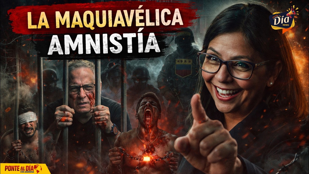 DELCY NIEGA AMNISTIAS. LA FALSEDAD DEL REGIMEN. PONTE AL DIA CON ANDREINA RAMOS