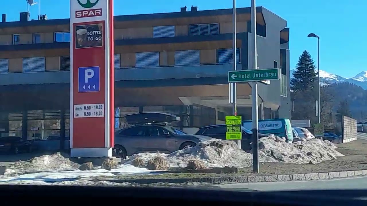 Hopfgarten, Brixental, Autofahrt am 09.02.26, Tirol, Austria 