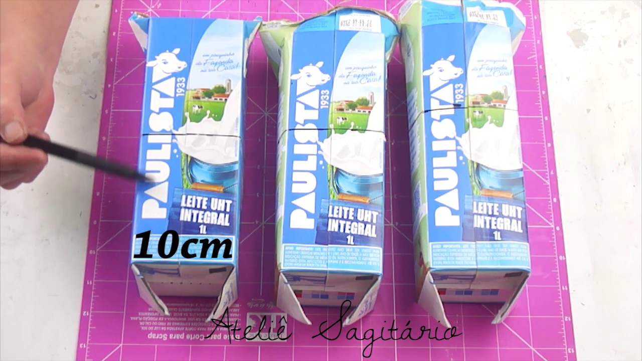 Ideias com caixa de leite