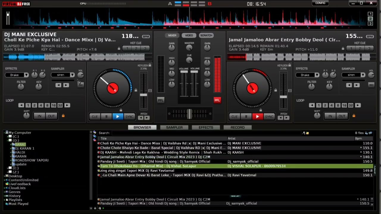 Wedding Special Dj Song Collection Mixing